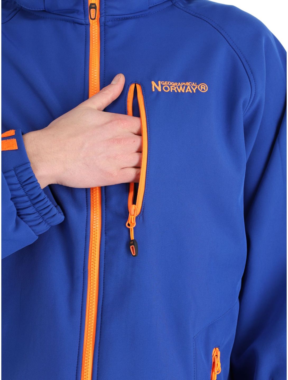 Geographical Norway, Texico kurtka softshell mężczyźni Royal Blue niebieski 