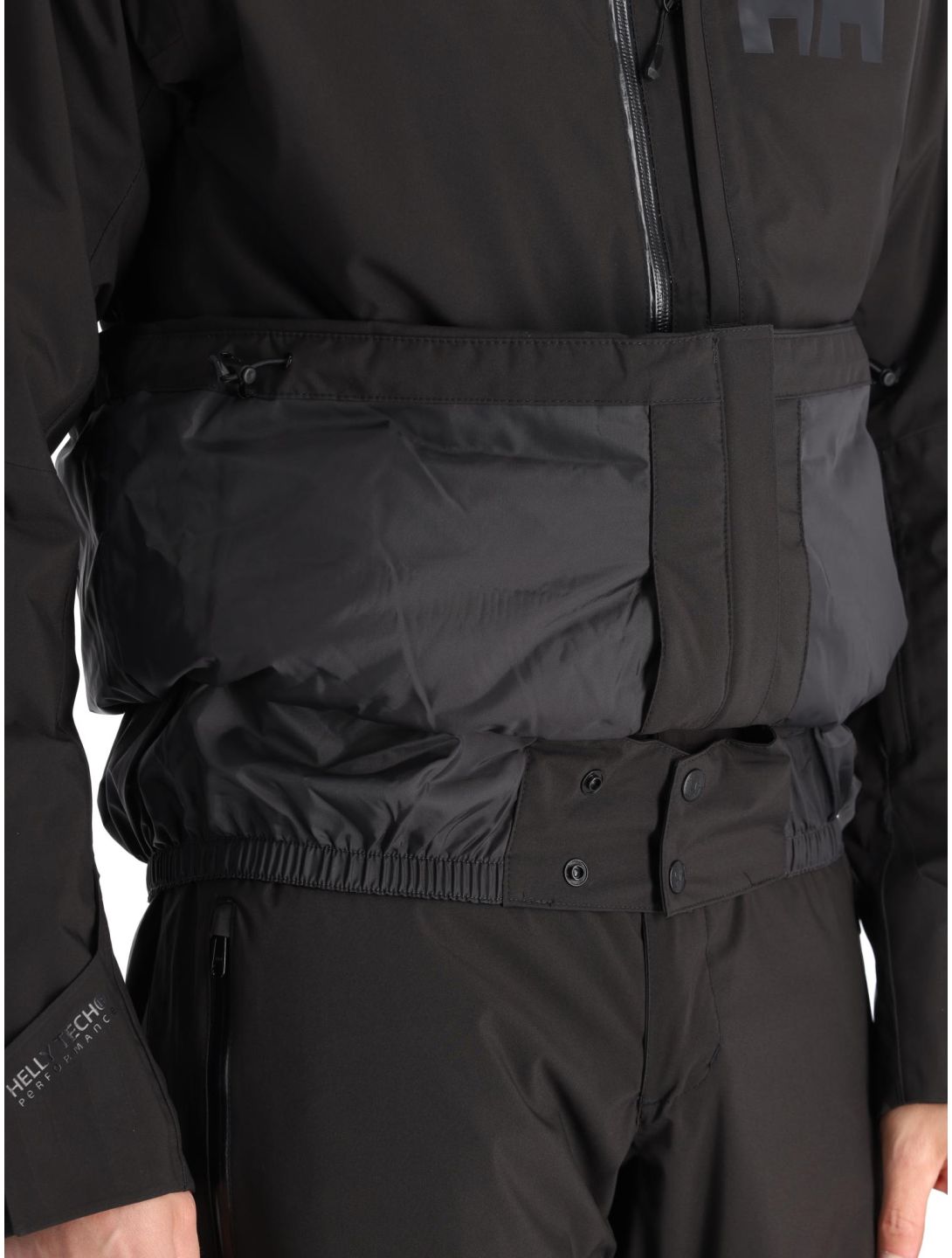 Helly Hansen, Powderface kurtka narciarska mężczyźni Black czarny 