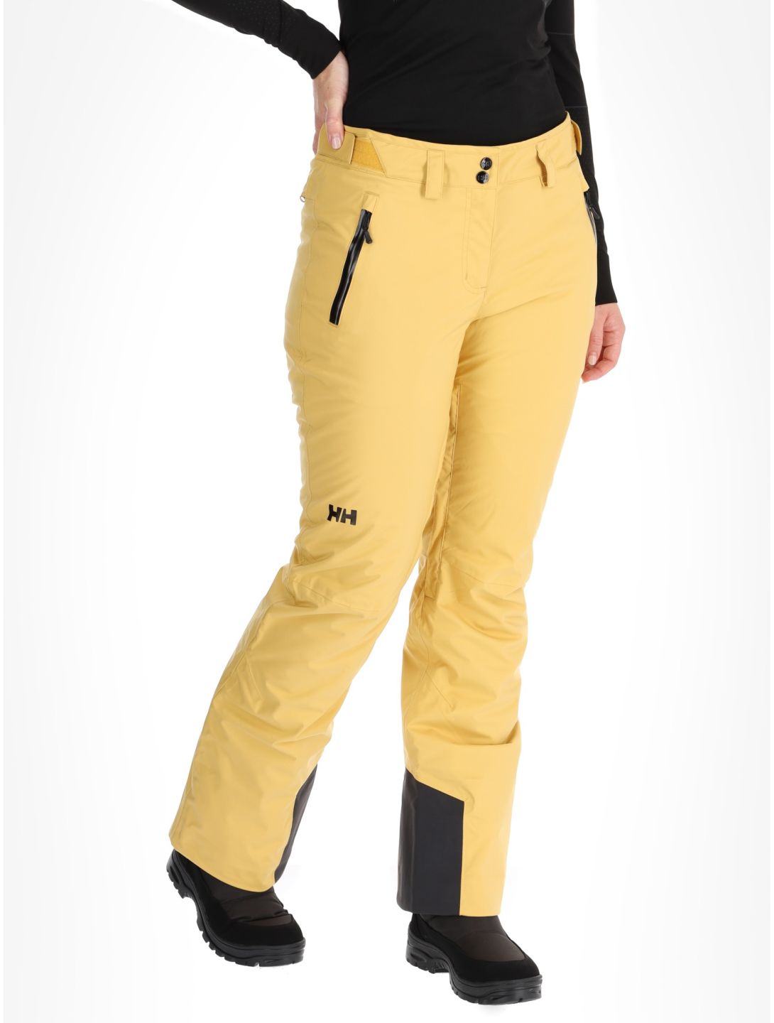 Helly Hansen, W Legendary Insulated spodnie narciarskie kobiety Sand żółty 