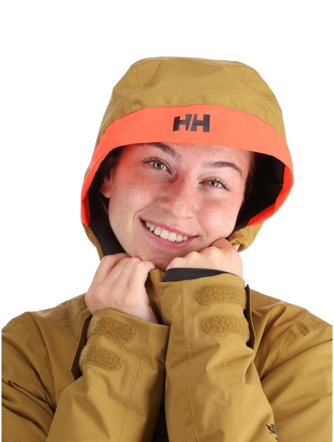 Helly Hansen, W Powshot kurtka narciarska kobiety Lynx żółty 