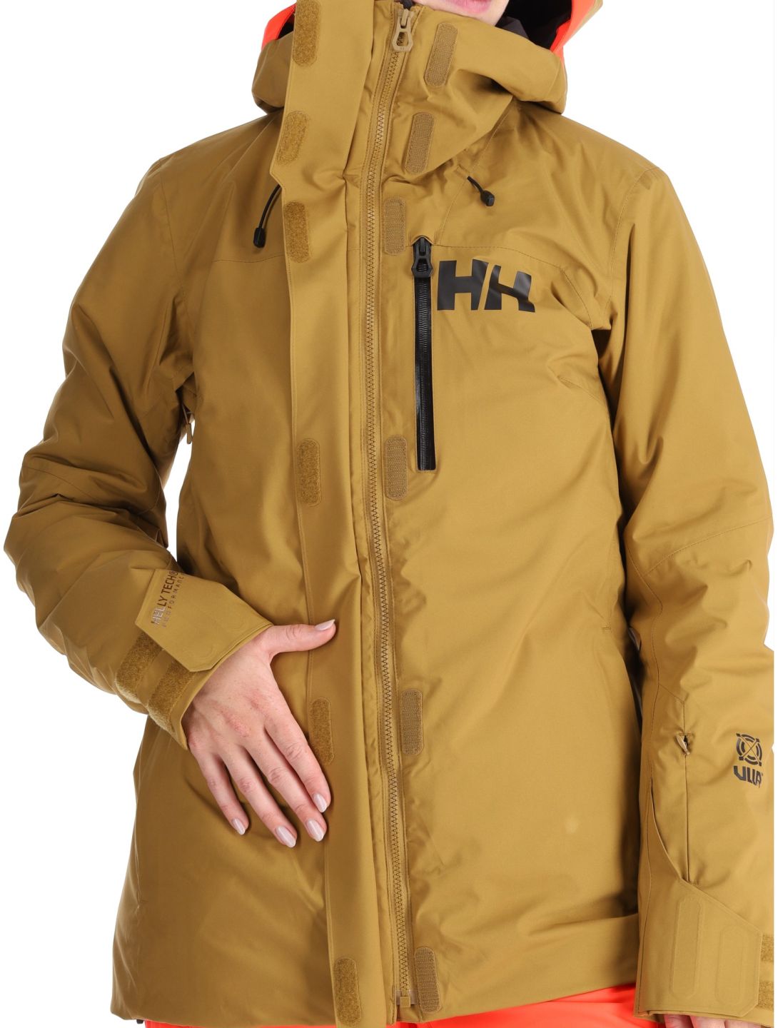 Helly Hansen, W Powshot kurtka narciarska kobiety Lynx żółty 