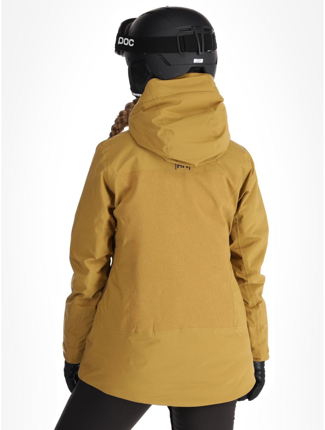 Helly Hansen, W Snowplay Long Insulated kurtka narciarska kobiety Lynx żółty 