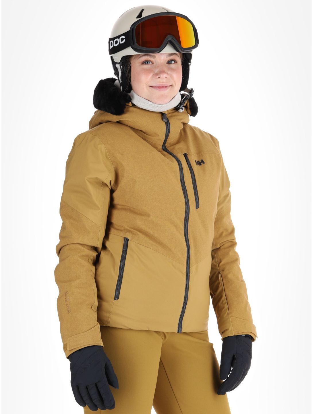 Helly Hansen, W Valdisere 2.0 kurtka narciarska kobiety Lynx żółty 