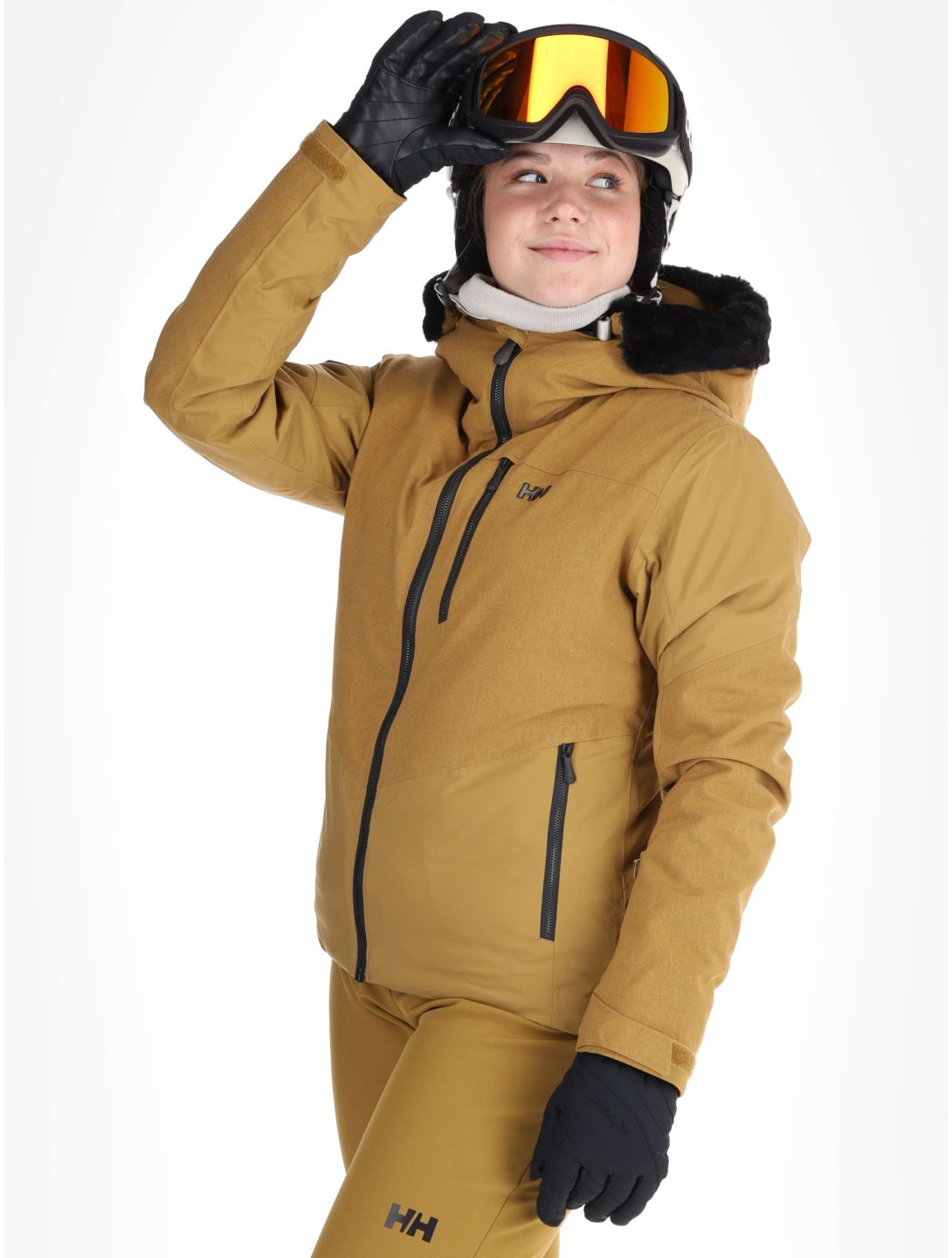 Helly Hansen, W Valdisere 2.0 kurtka narciarska kobiety Lynx żółty 