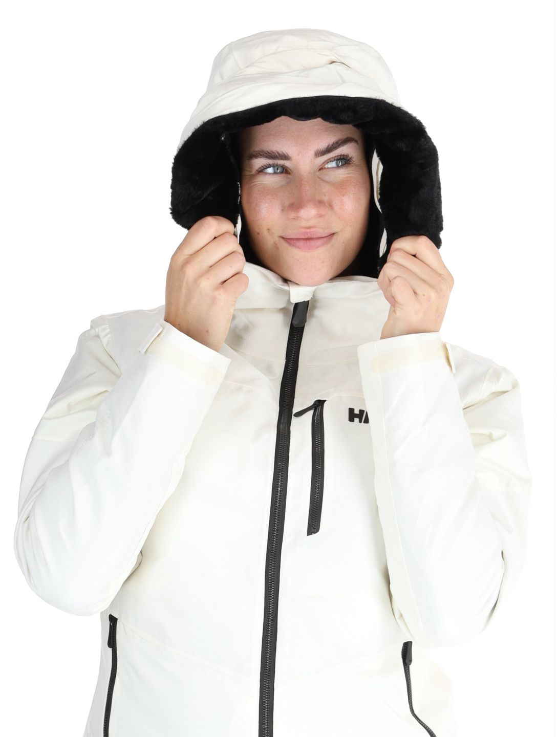 Helly Hansen, W Valdisere 2.0 kurtka narciarska kobiety Snow biały 