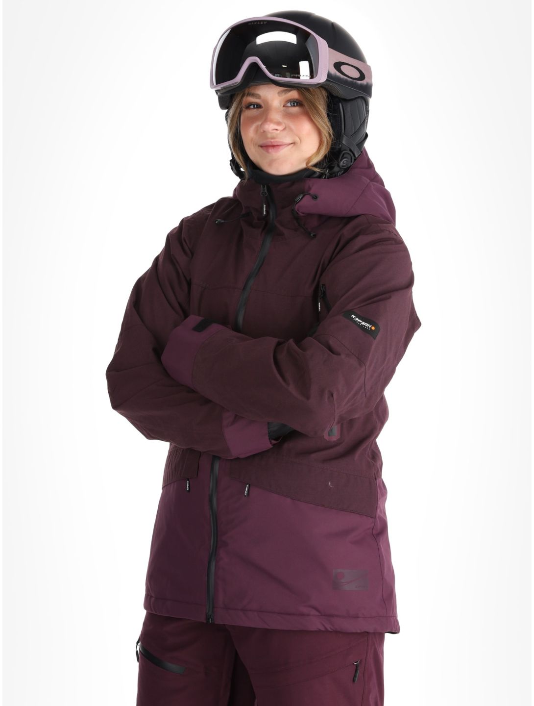 Icepeak, Cavour kurtka narciarska kobiety Plum fioletowy 