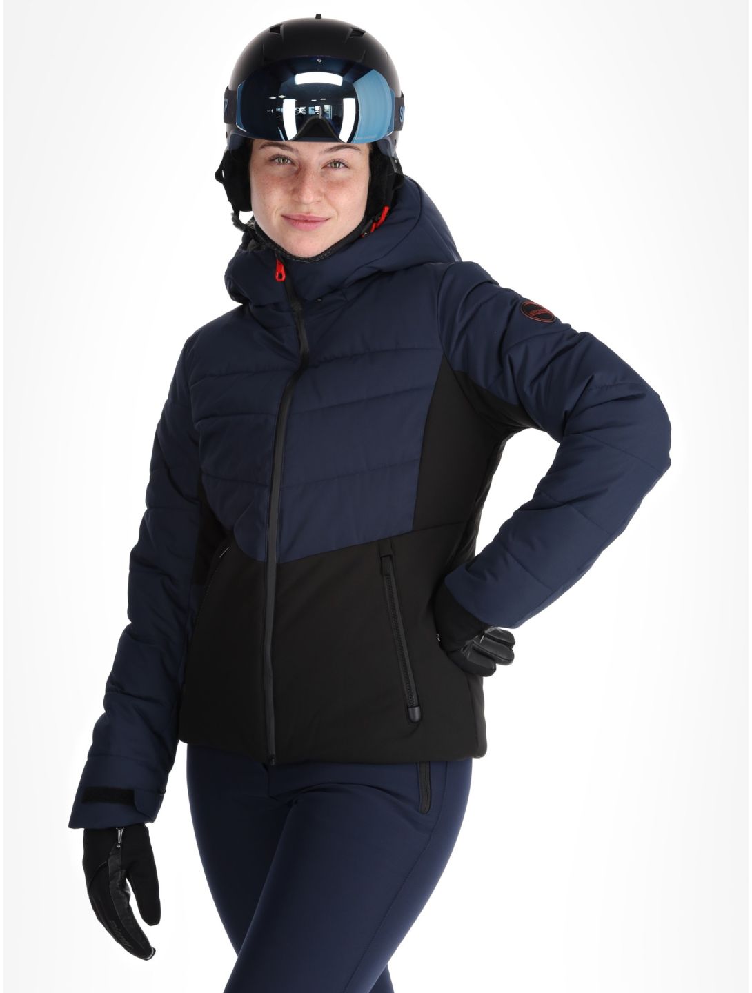 Icepeak, Electra kurtka narciarska kobiety Dark Blue niebieski 