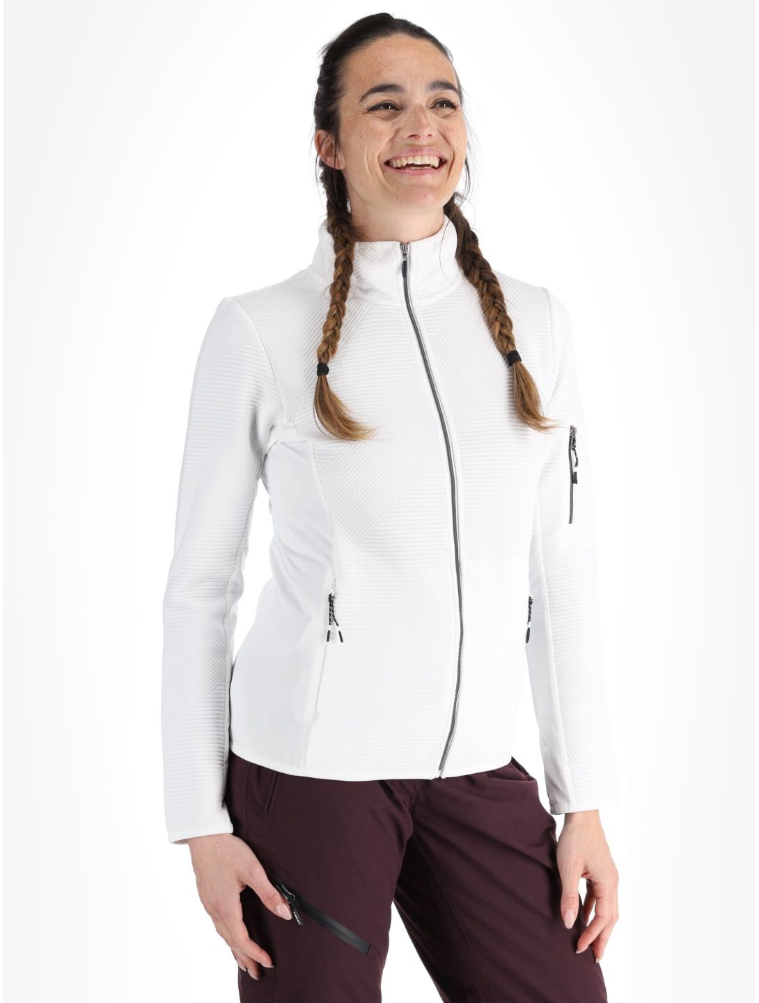 Icepeak, Ettenheim bluza kobiety Optic White biały 