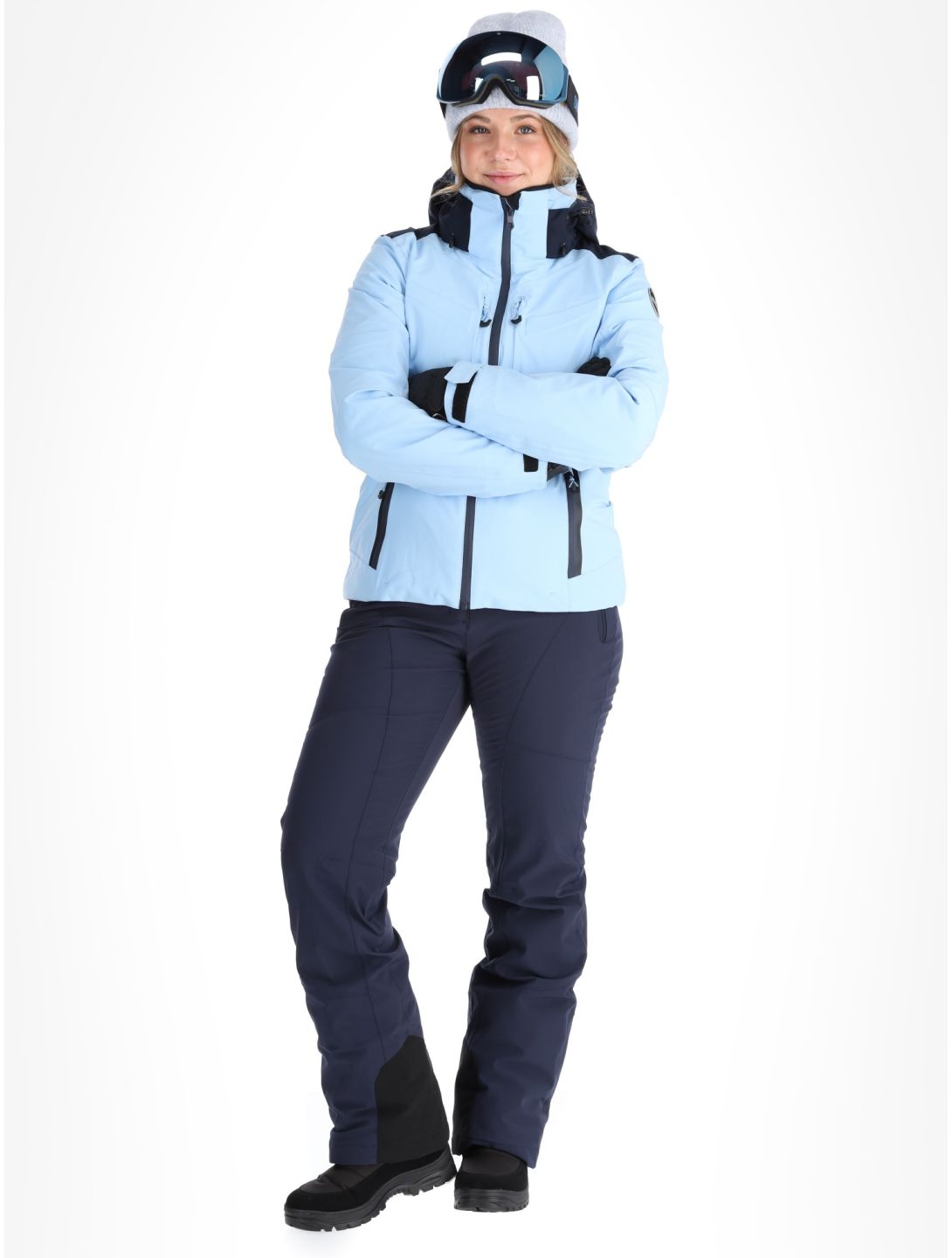 Icepeak, Fayette kurtka narciarska kobiety Light Blue niebieski 