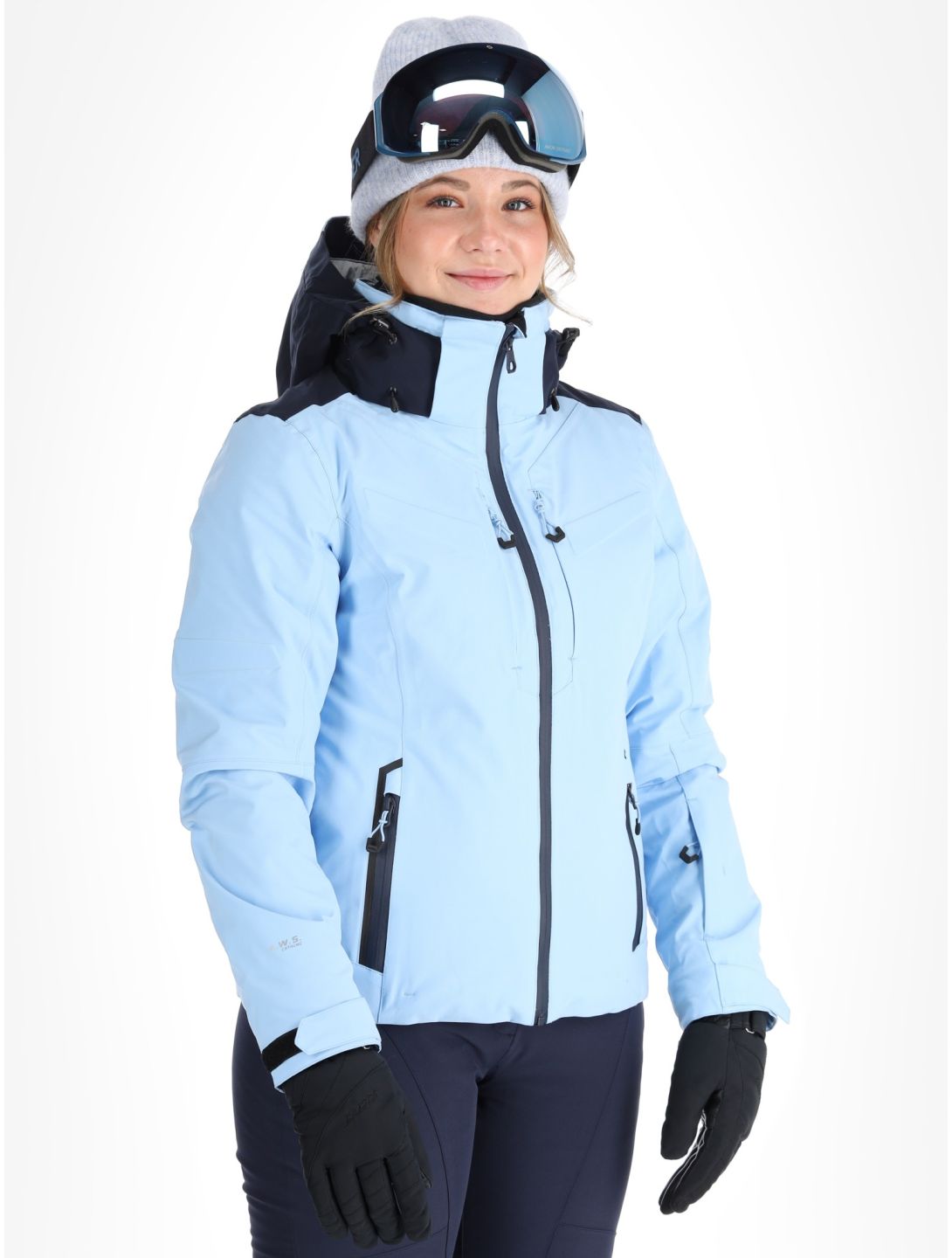 Icepeak, Fayette kurtka narciarska kobiety Light Blue niebieski 