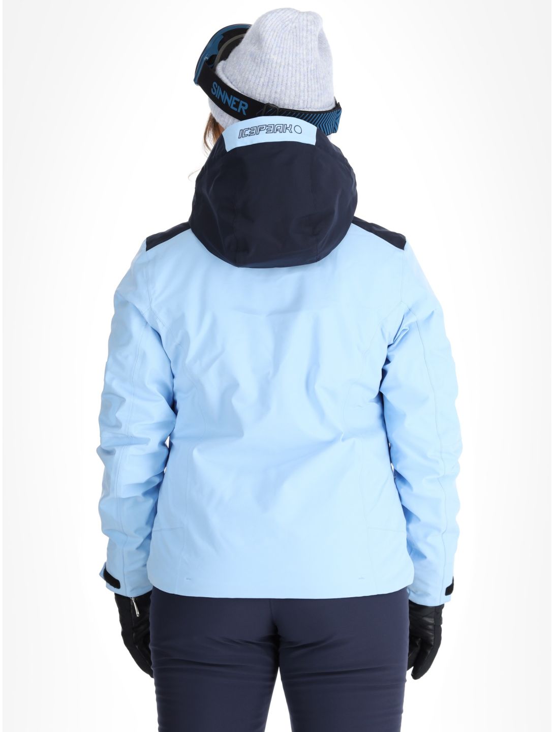 Icepeak, Fayette kurtka narciarska kobiety Light Blue niebieski 