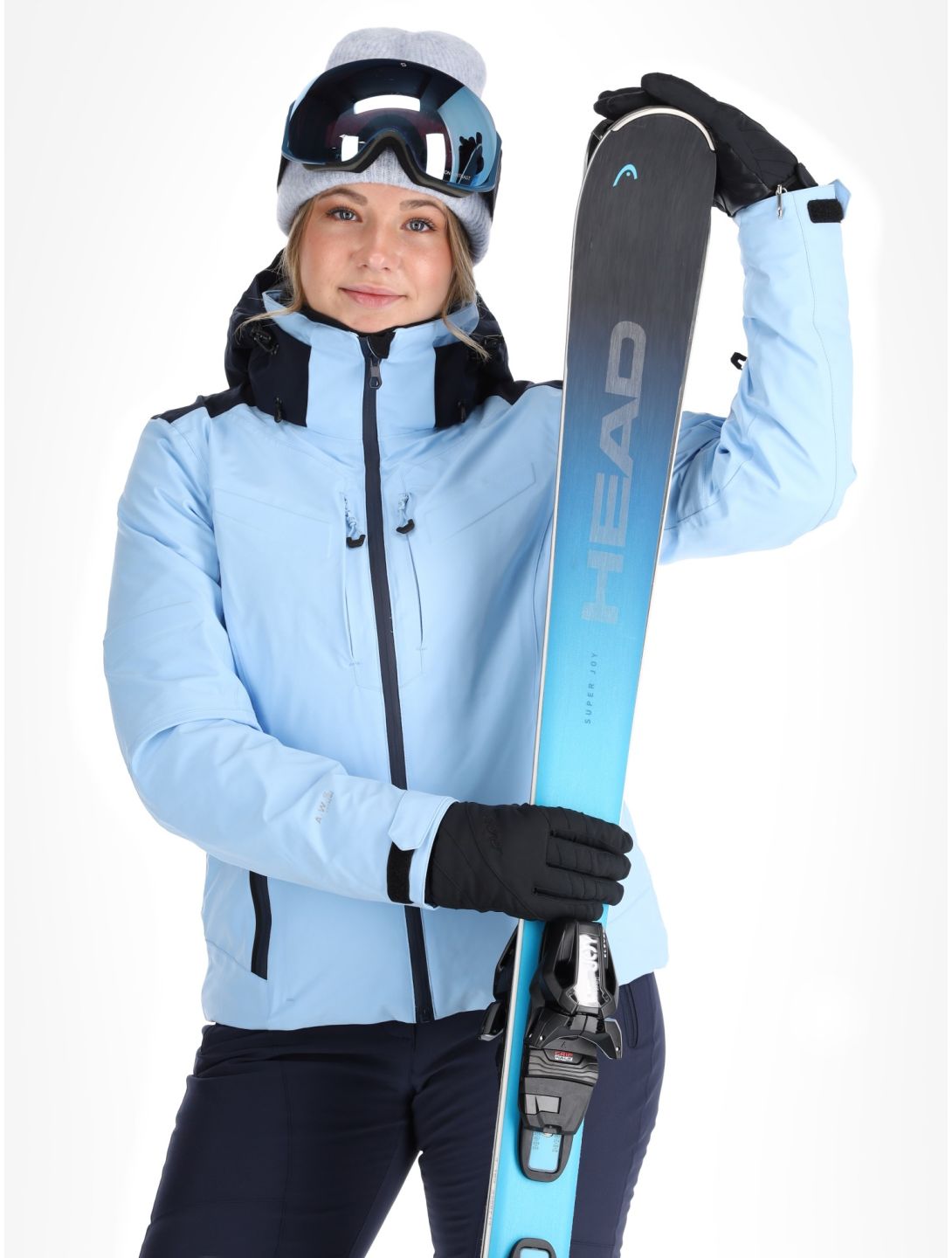 Icepeak, Fayette kurtka narciarska kobiety Light Blue niebieski 