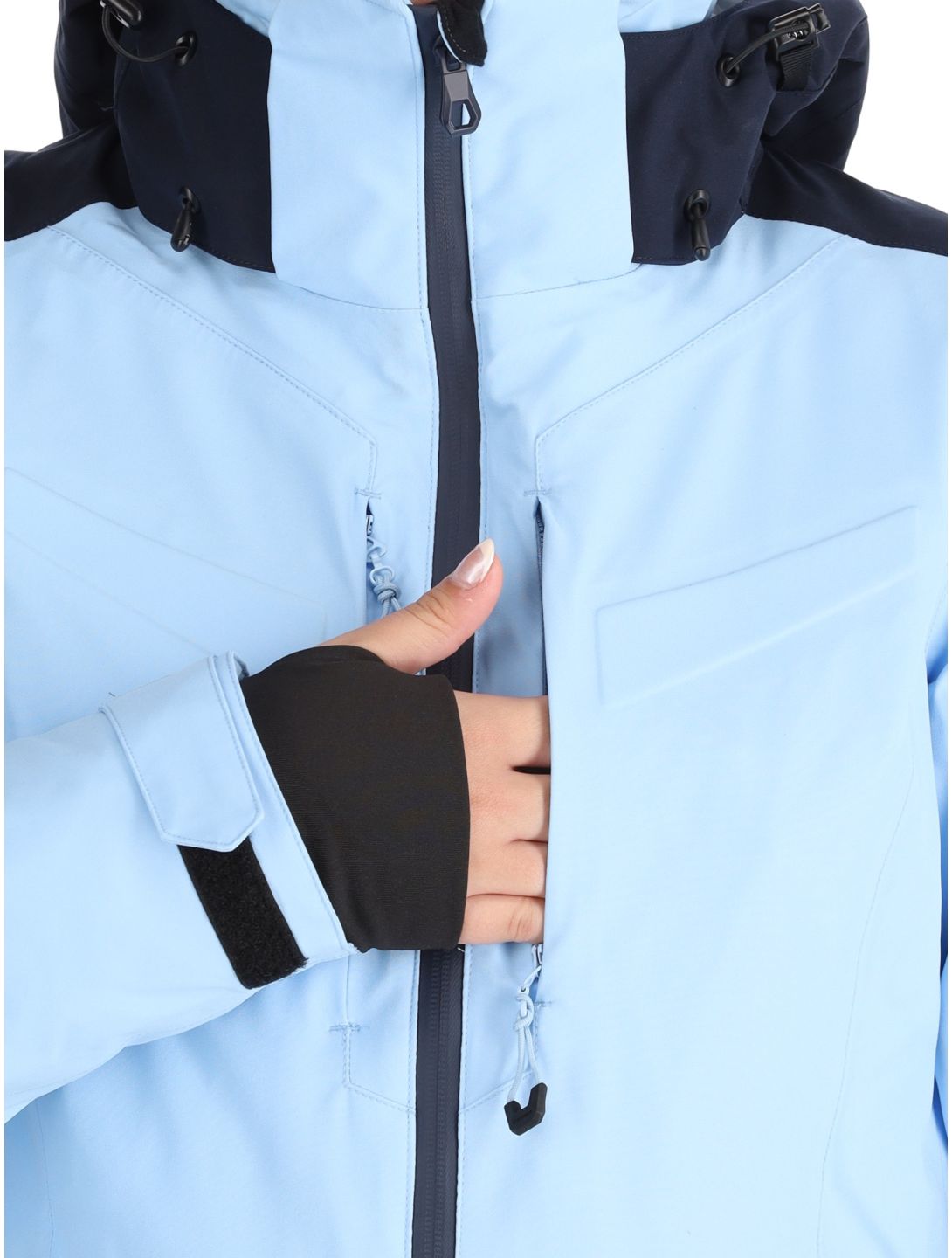 Icepeak, Fayette kurtka narciarska kobiety Light Blue niebieski 