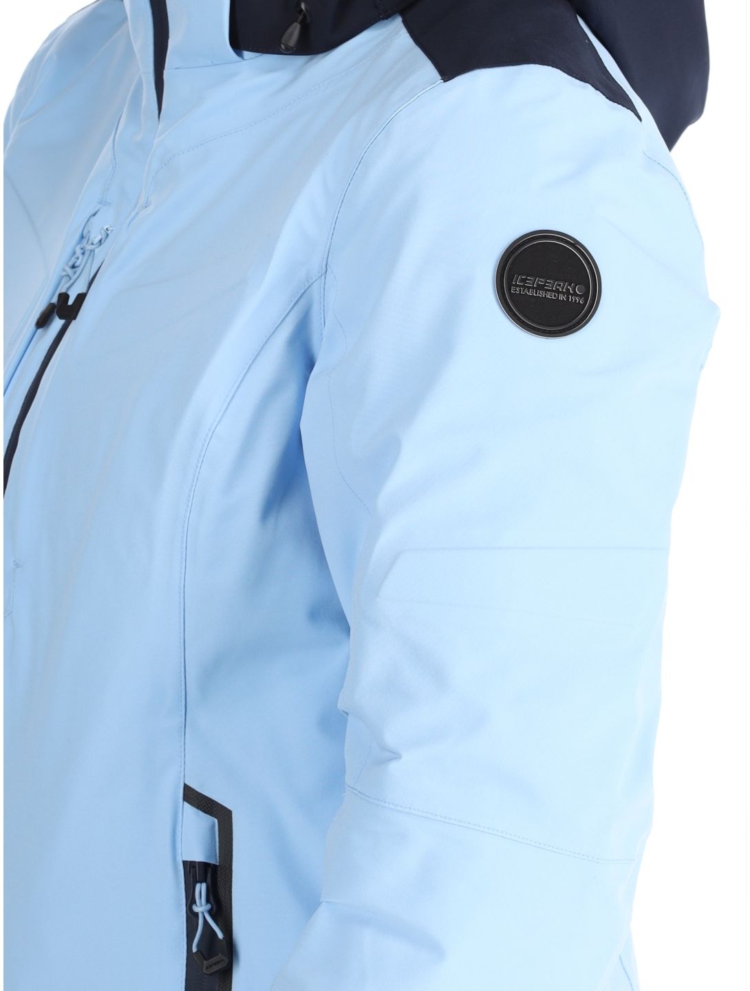 Icepeak, Fayette kurtka narciarska kobiety Light Blue niebieski 