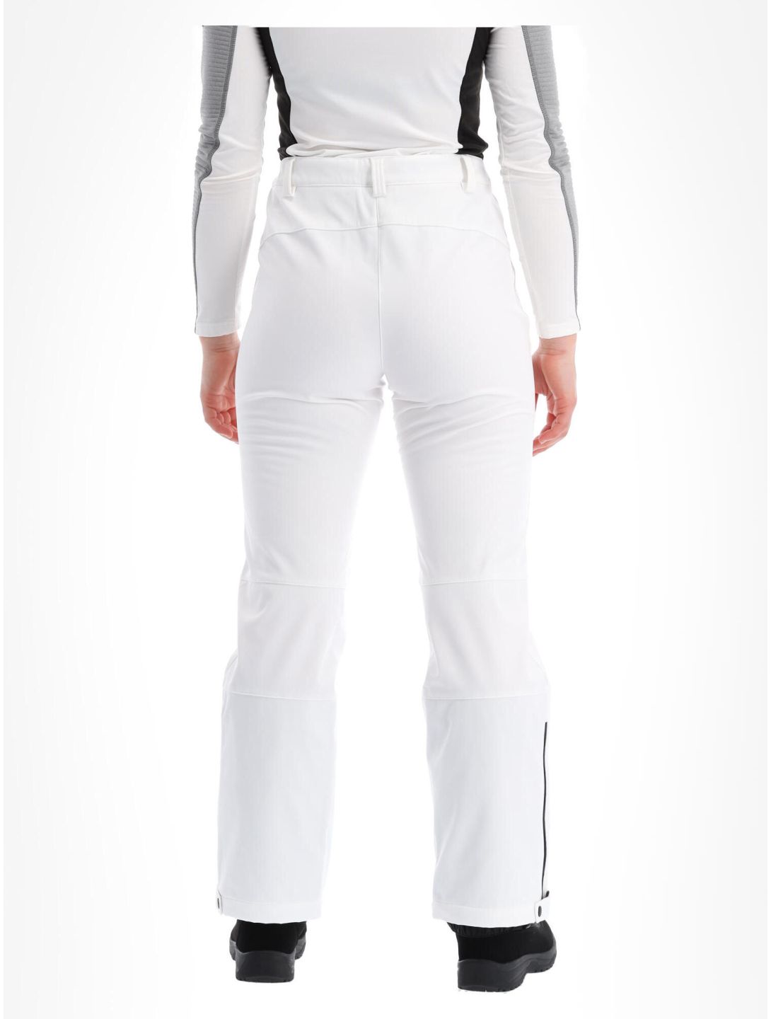 Icepeak, Frechen spodnie softshell krótki model kobiety Optic White biały 