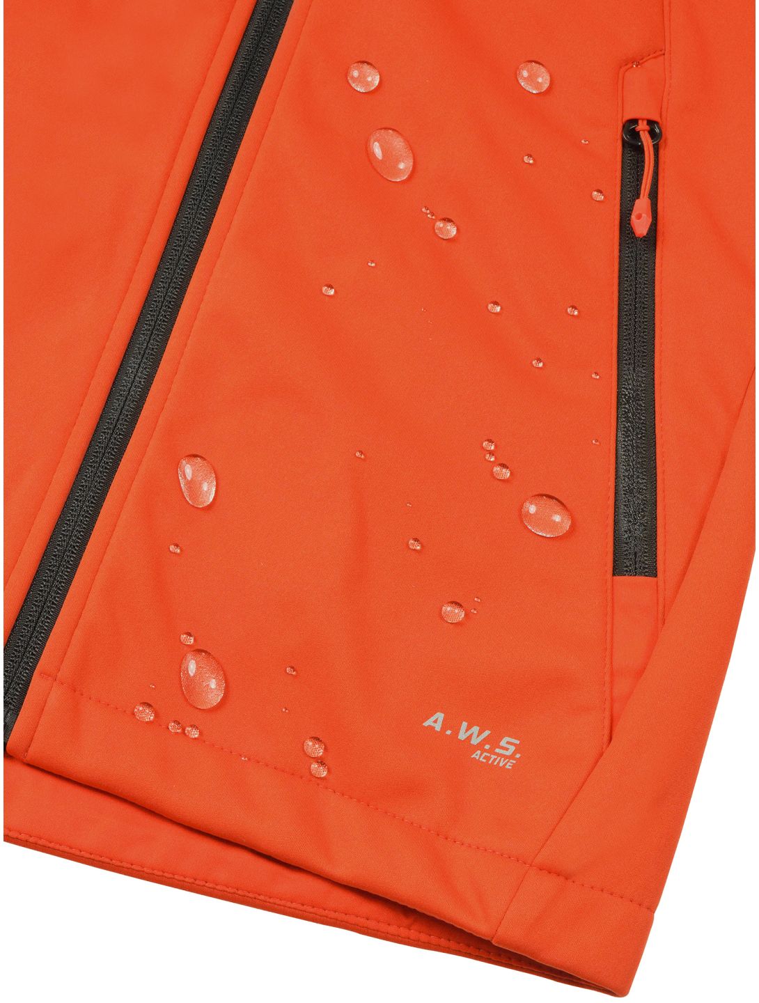 Icepeak, Kline JR kurtka softshell dzieci Orange pomarańczowy 