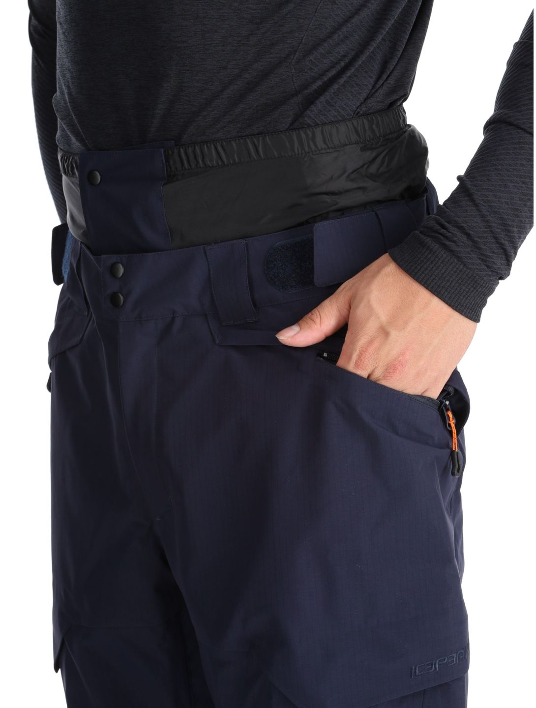 Icepeak, Yakov spodnie hardshell mężczyźni Dark Blue niebieski 