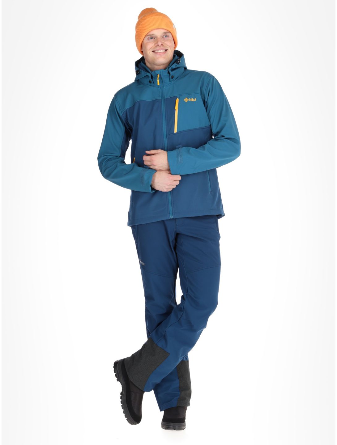 Kilpi, RAVIO kurtka softshell mężczyźni Dark Blue niebieski 