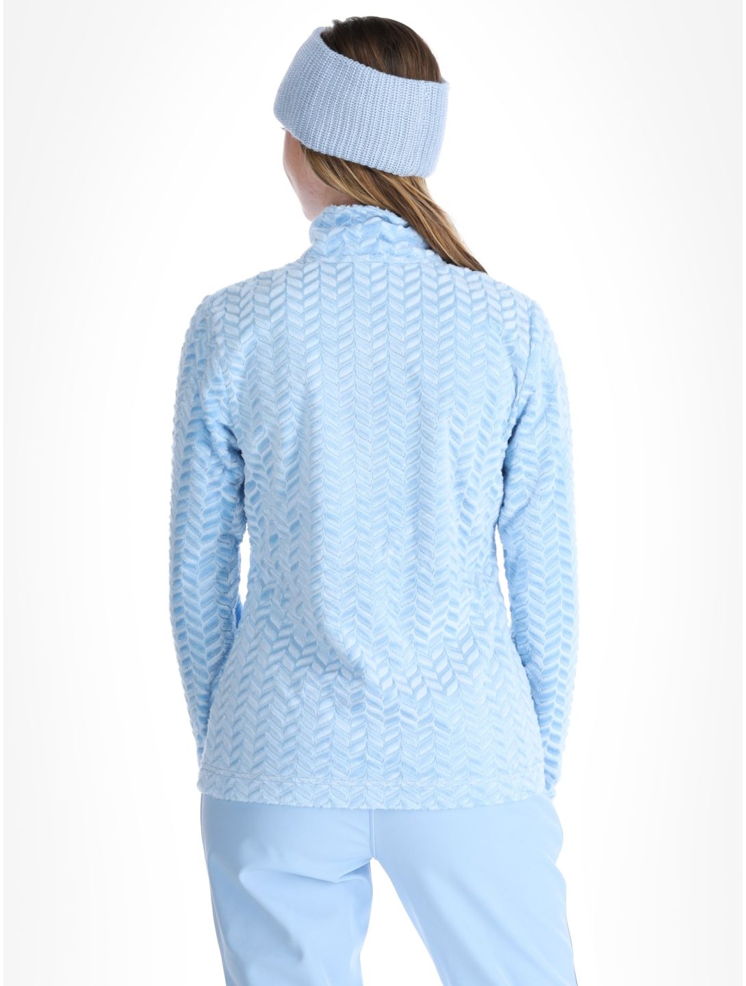 Luhta, Halmeniemi bluza kobiety Light Blue niebieski 