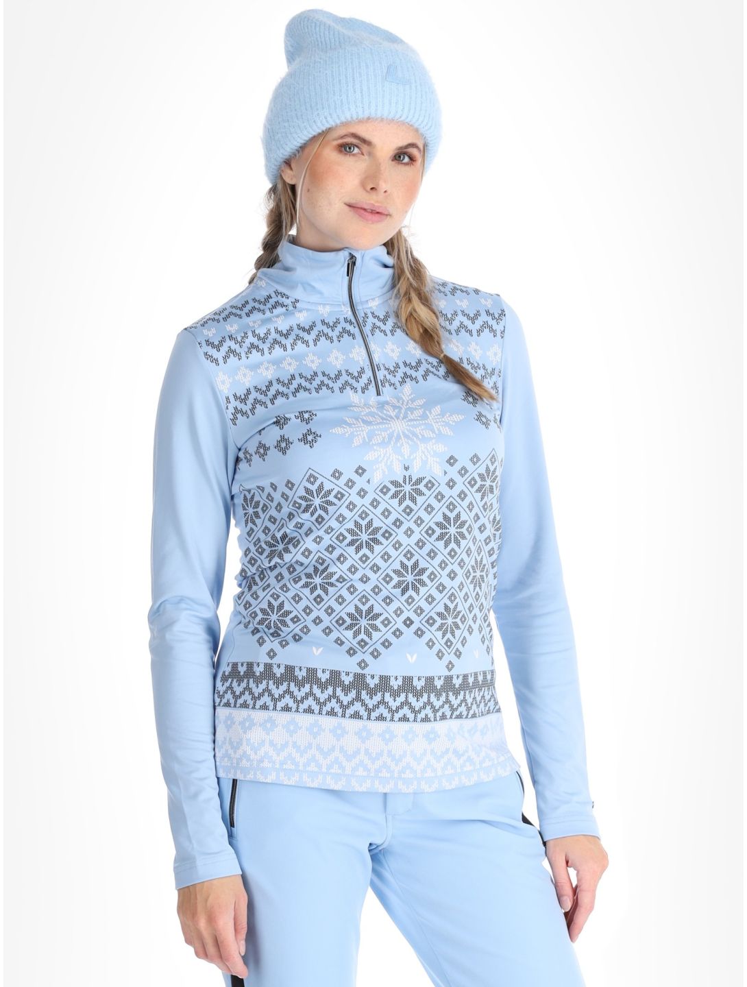 Luhta, Hangist bluza kobiety Light Blue niebieski 