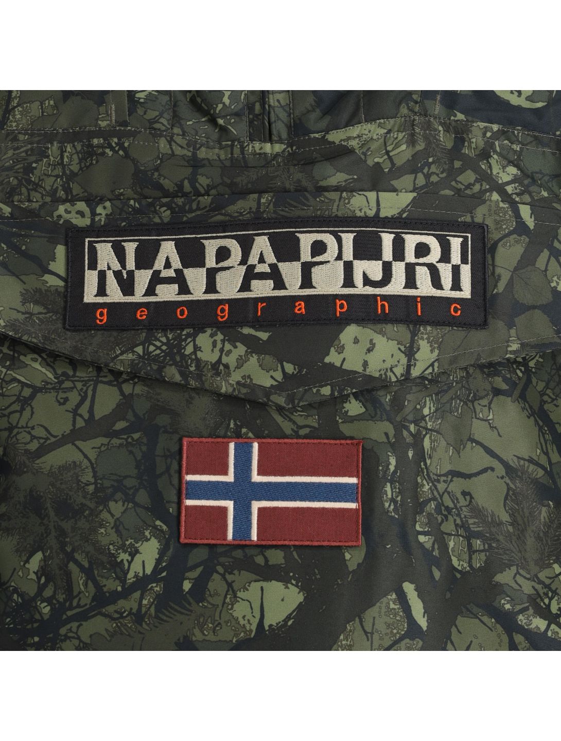 Napapijri, Rainforest Pocket Prt 2 (2022/2023) kurtka anorak mężczyźni camo zielony 