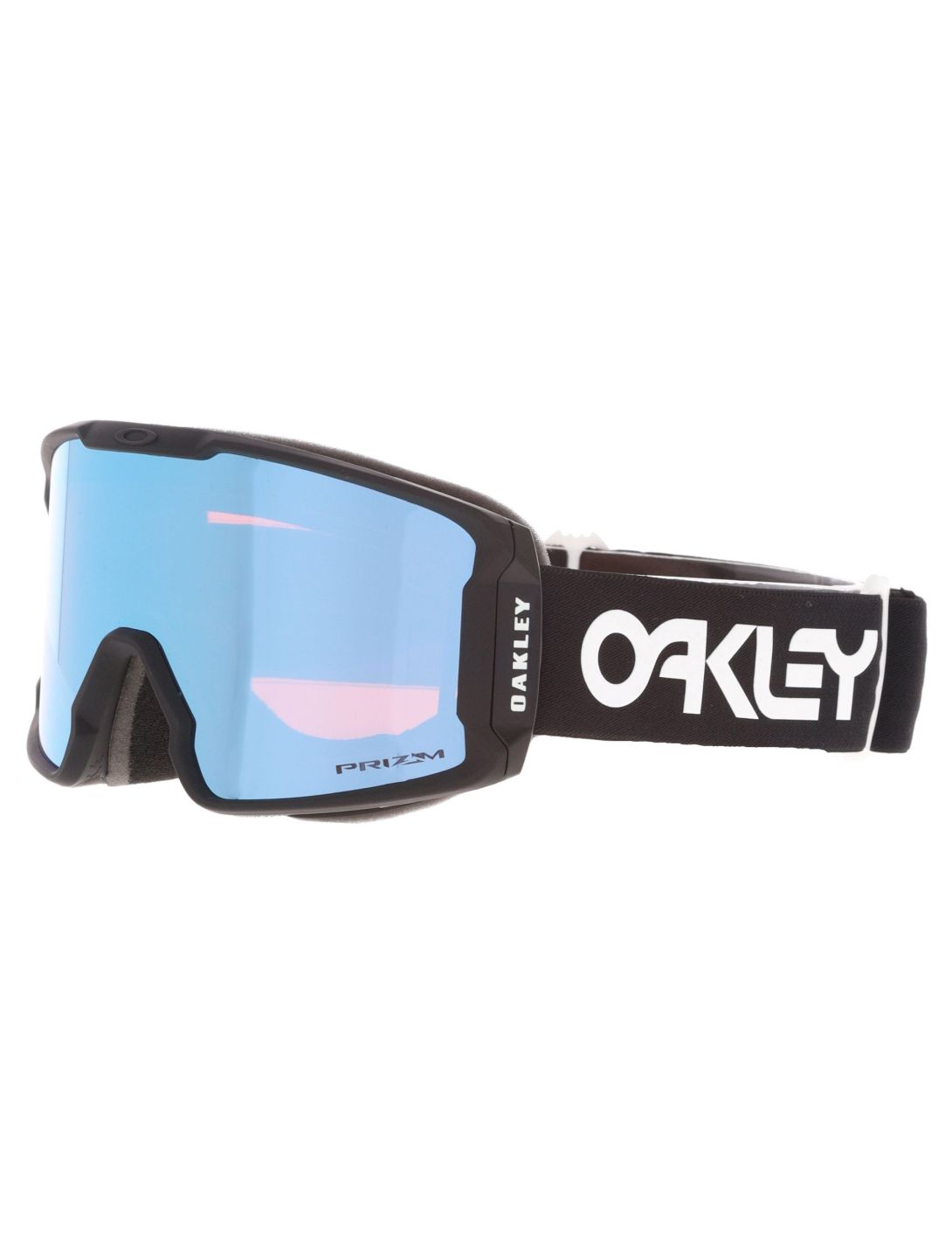 Oakley, Line Miner M gogle unisex Factory Pilot Black - Prizm Sapphire Iridium biały, czarny 