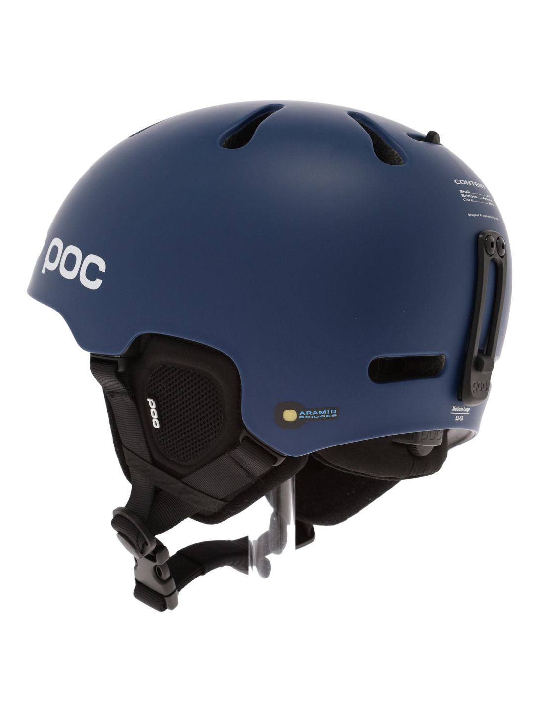 POC, Fornix MIPS kask unisex Lead Blue Matt niebieski 