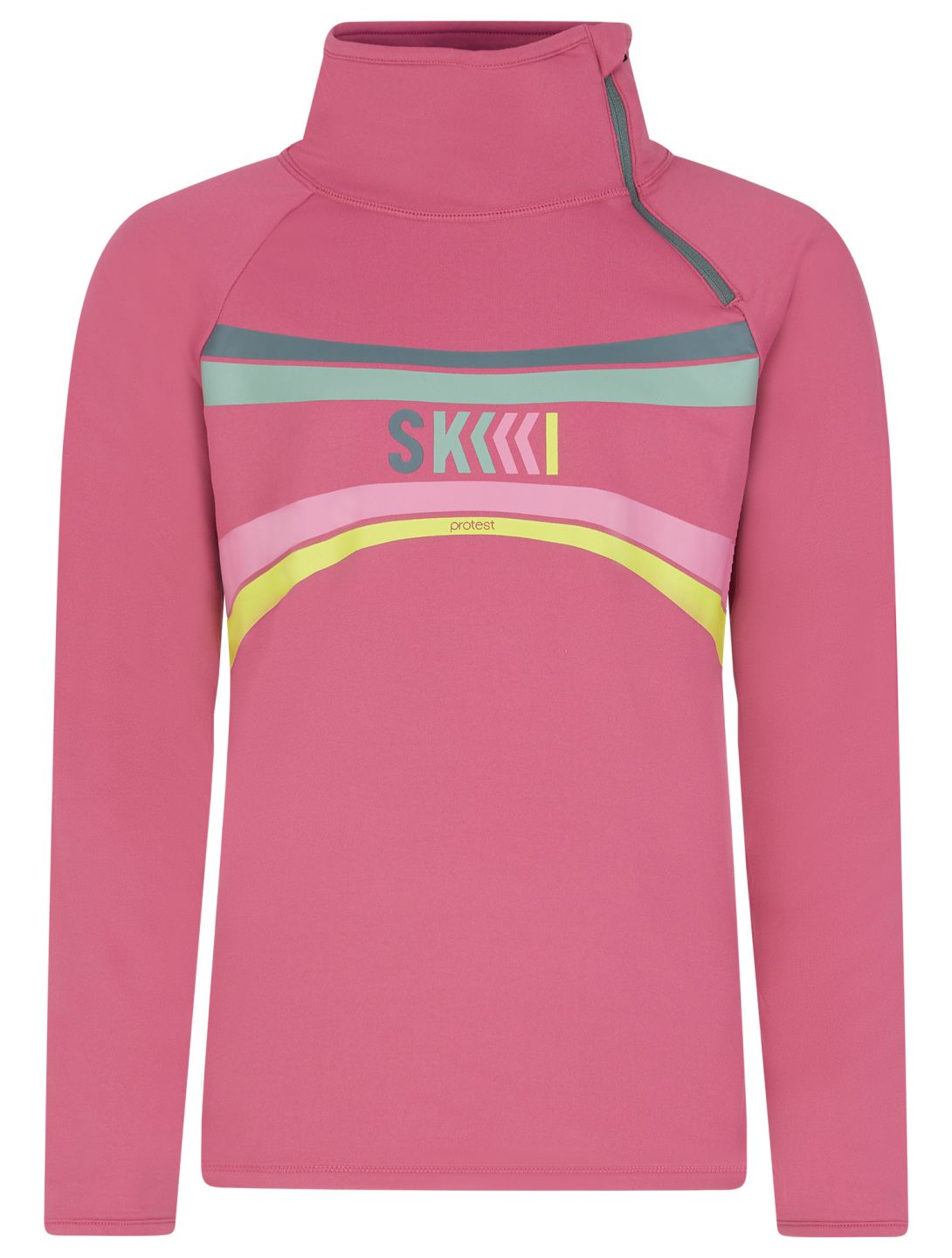 Protest, PRTTUTTI JR 1/4 zip bluza dzieci Rose Dust różowy 