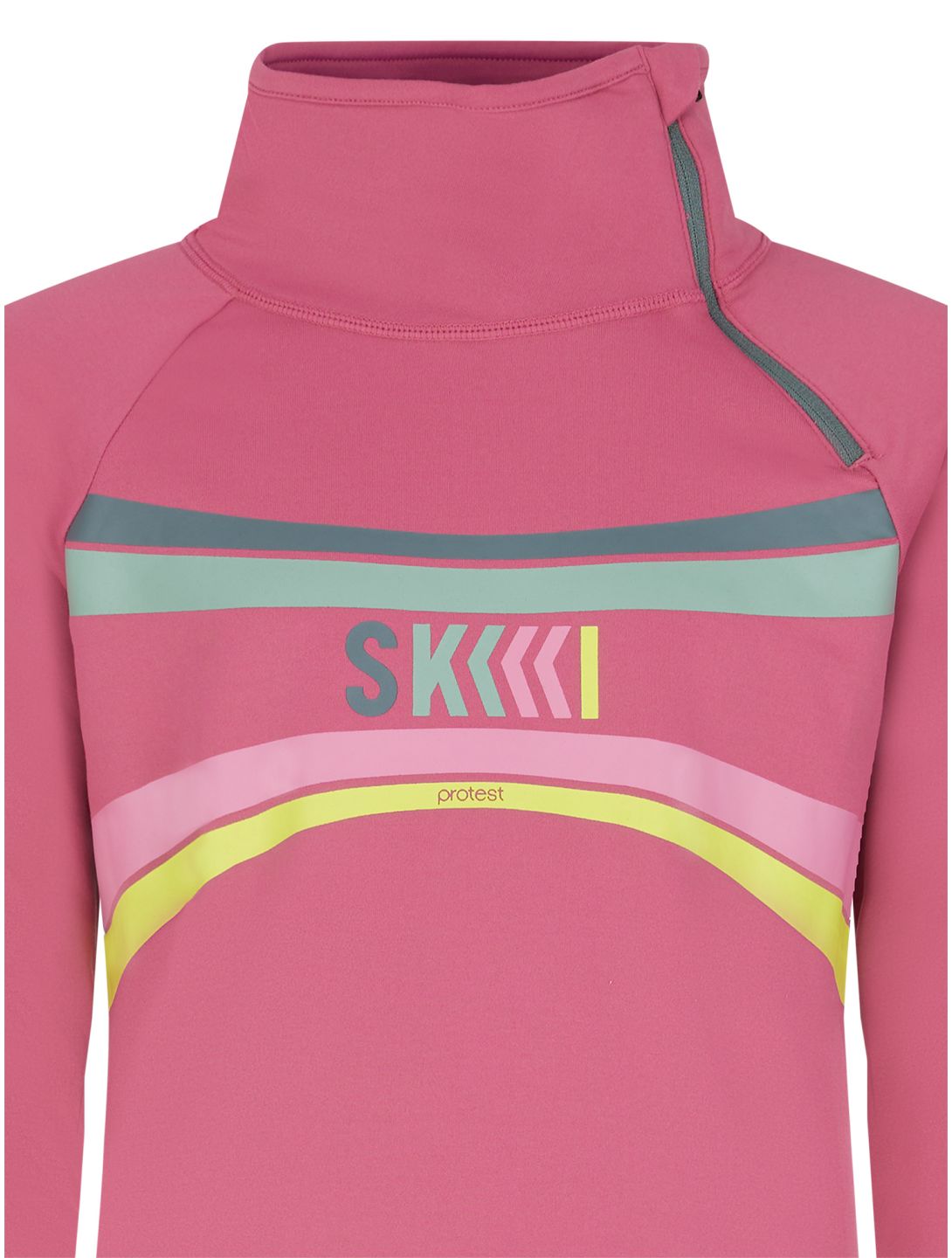 Protest, PRTTUTTI JR 1/4 zip bluza dzieci Rose Dust różowy 