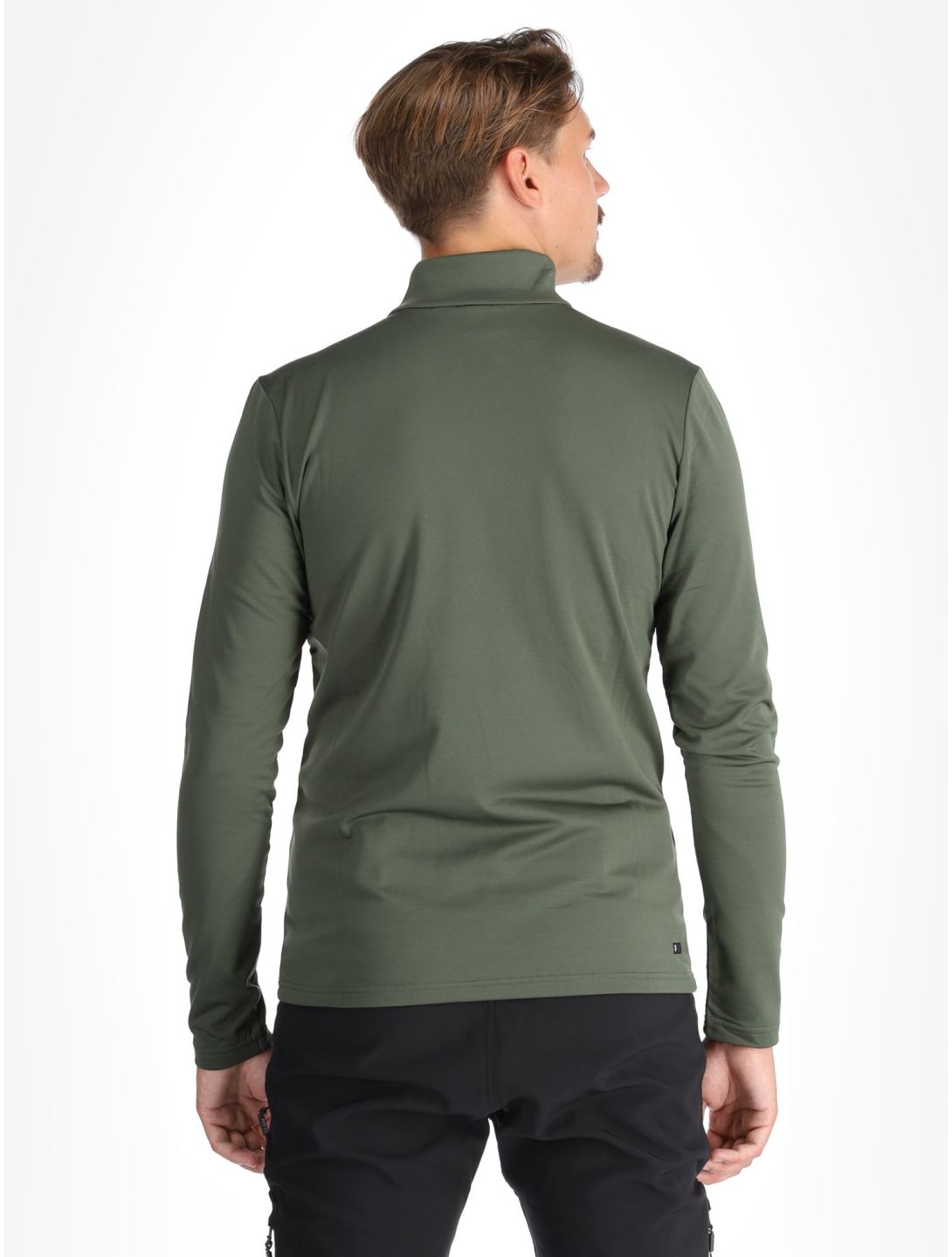 Protest, REWILL 1/4 zip top bluza mężczyźni Thyme zielony 