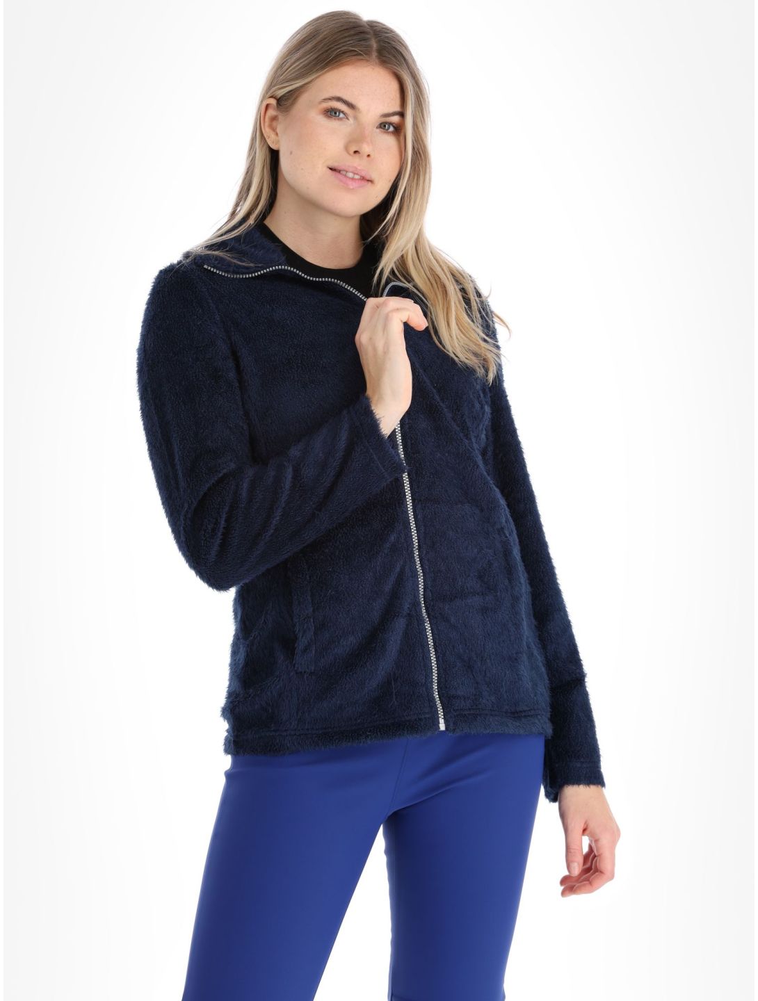 Regatta, Heloise bluza kobiety Navy Eyelash Fluffy niebieski 