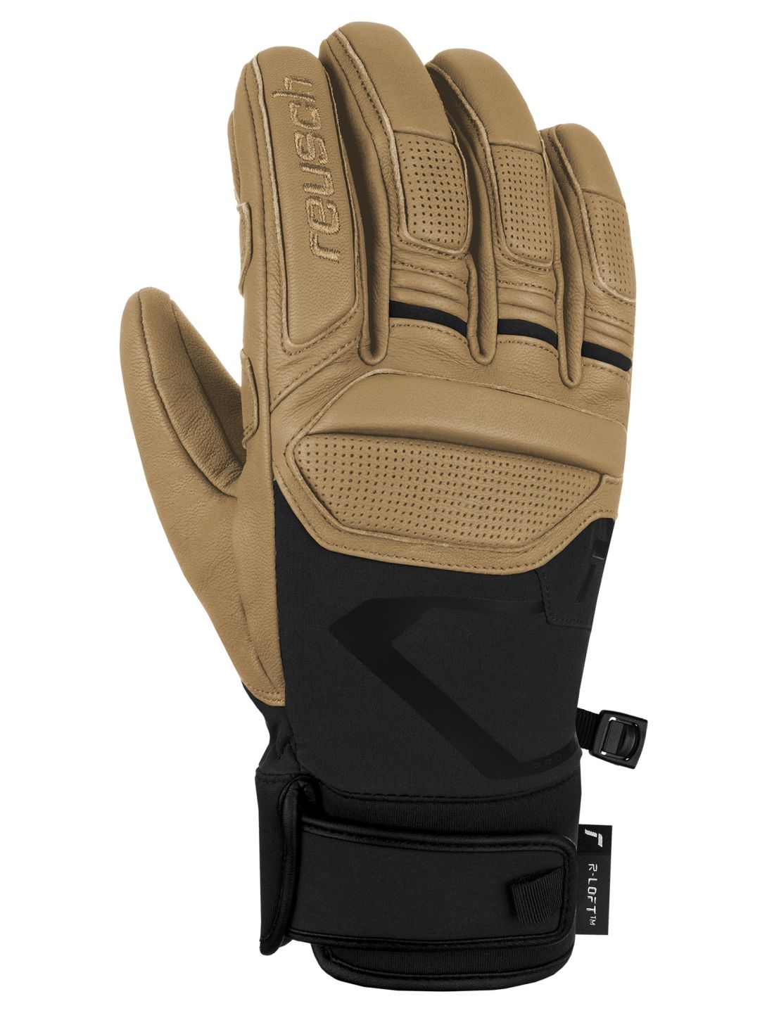 Reusch, Pro RC rękawiczki mężczyźni Black / Tan brązowy, czarny 