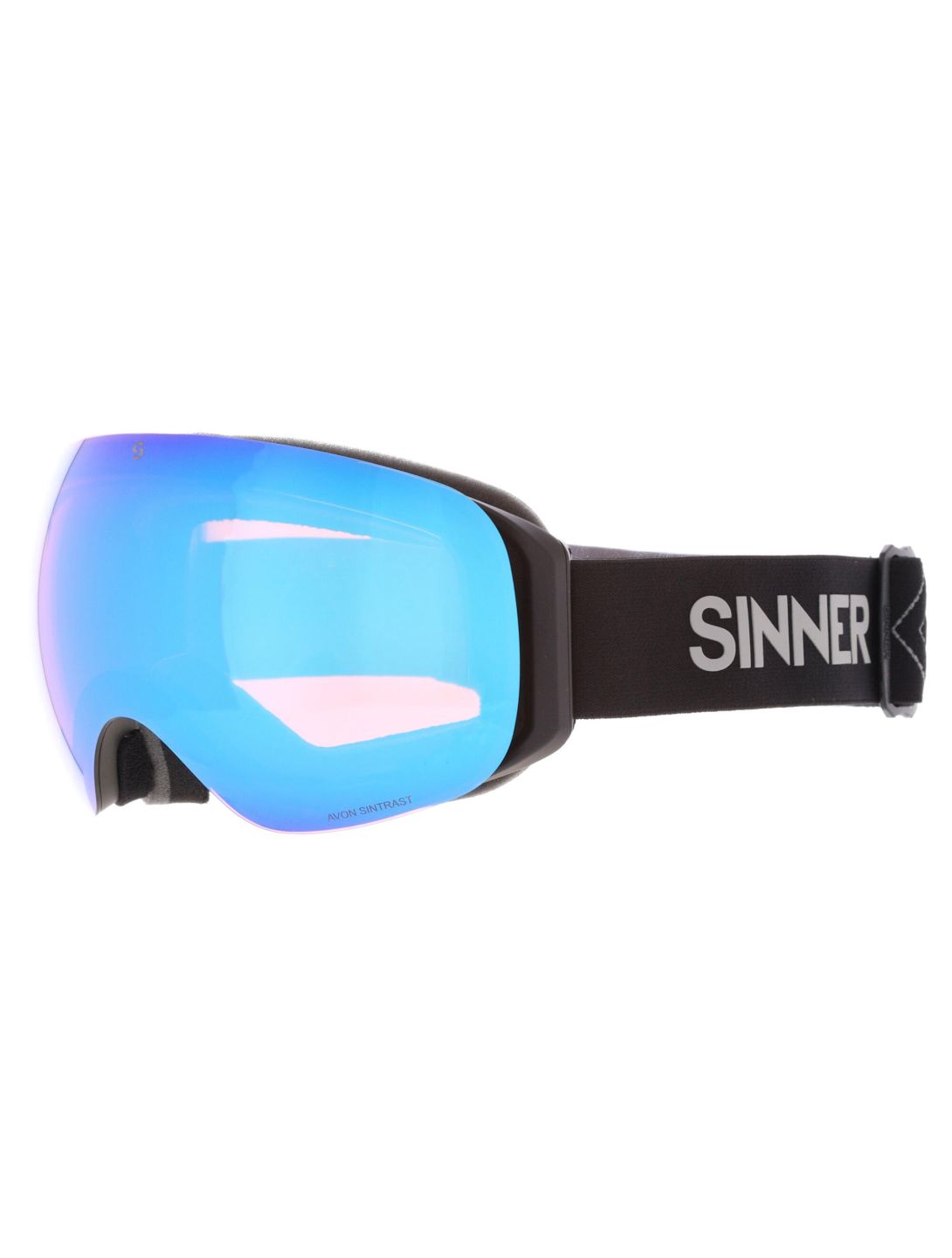 Sinner, Avon gogle unisex Matt Black czarny 