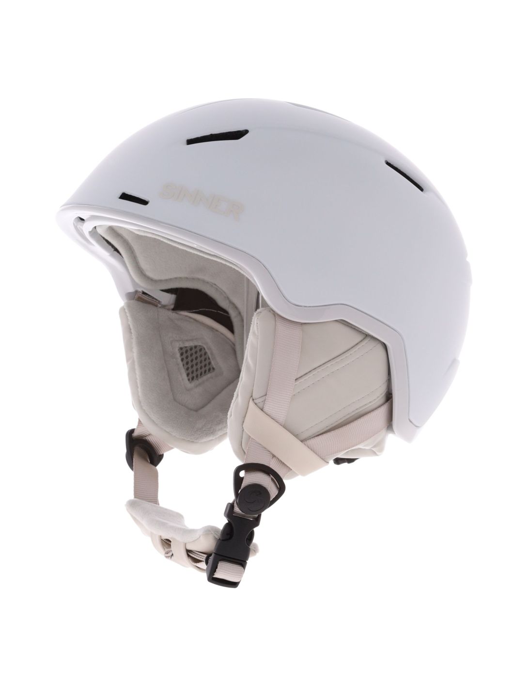 Sinner, Snowmass kask unisex Matt White biały 