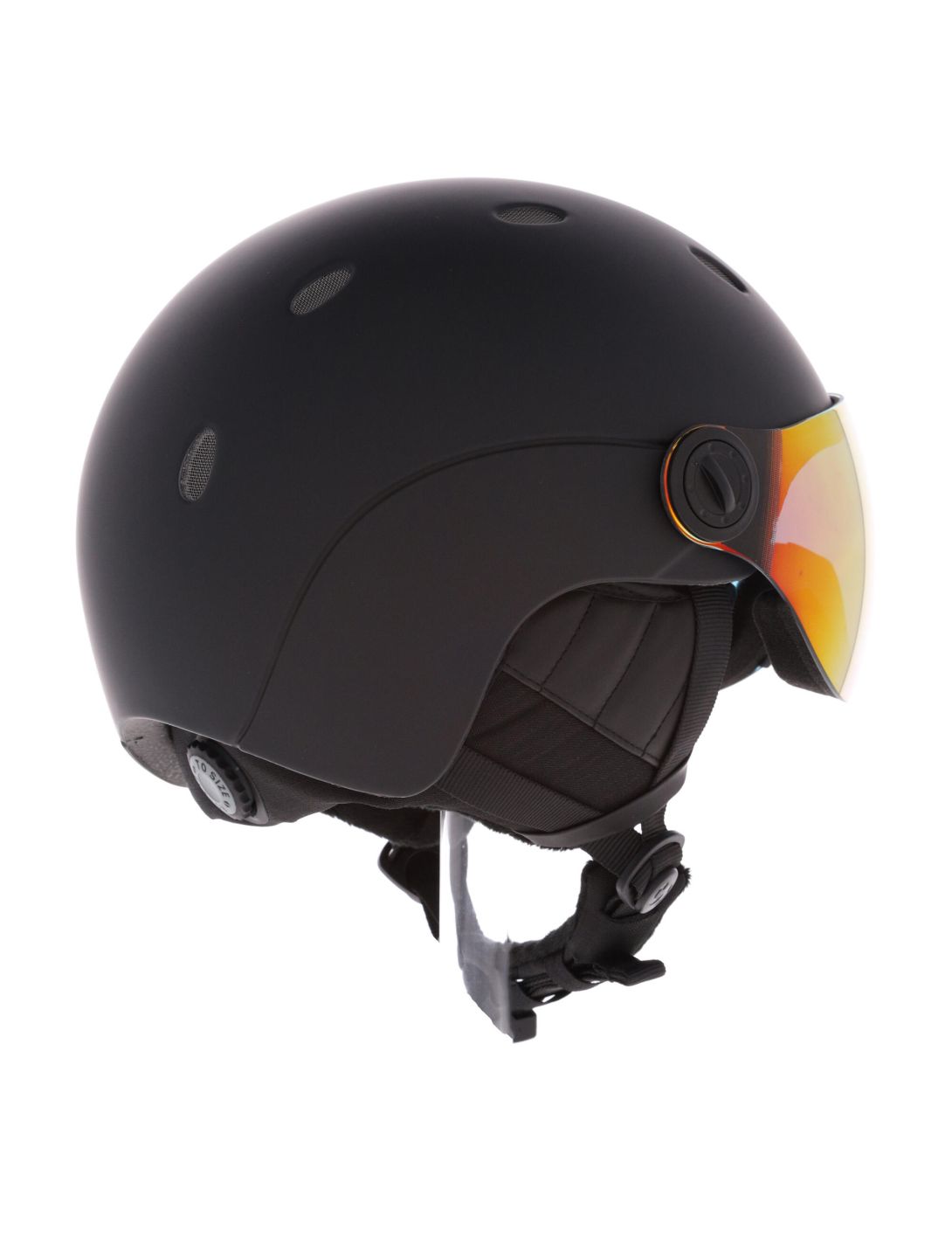 Sinner, Titan Visor kask z szybą unisex Matt Black czarny 