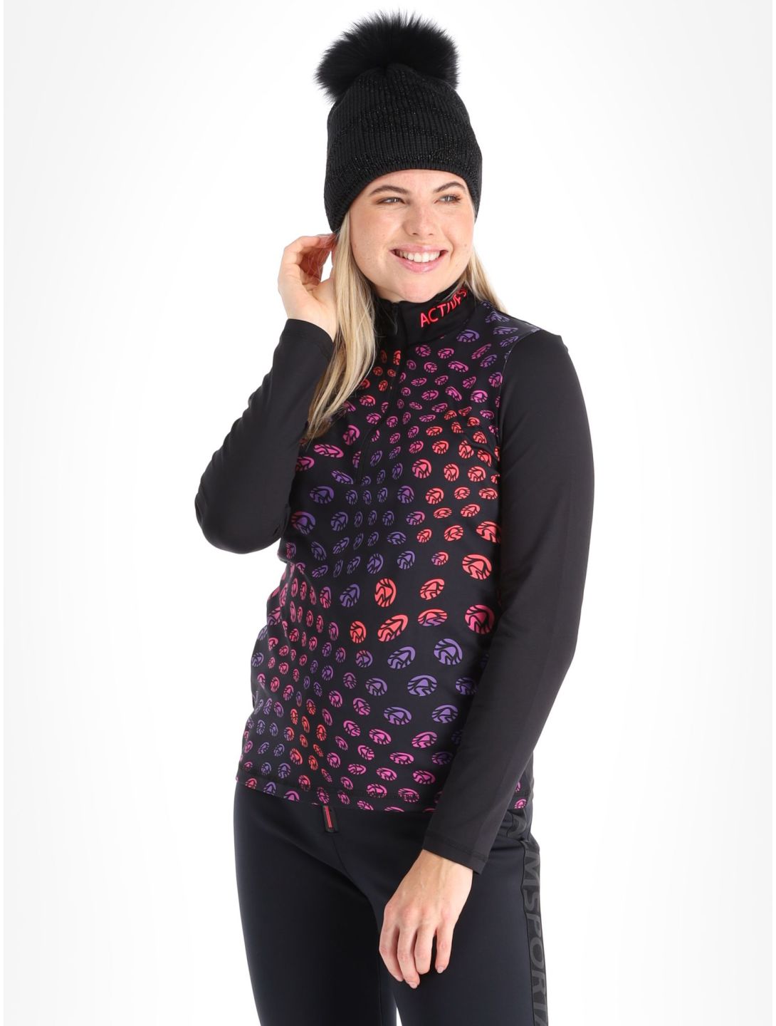 Sportalm Kitzbühel, Apex bluza kobiety Black czarny 