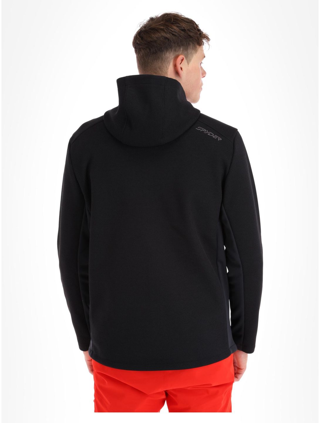 Spyder, Bandit Hooded bluza mężczyźni Black czarny 