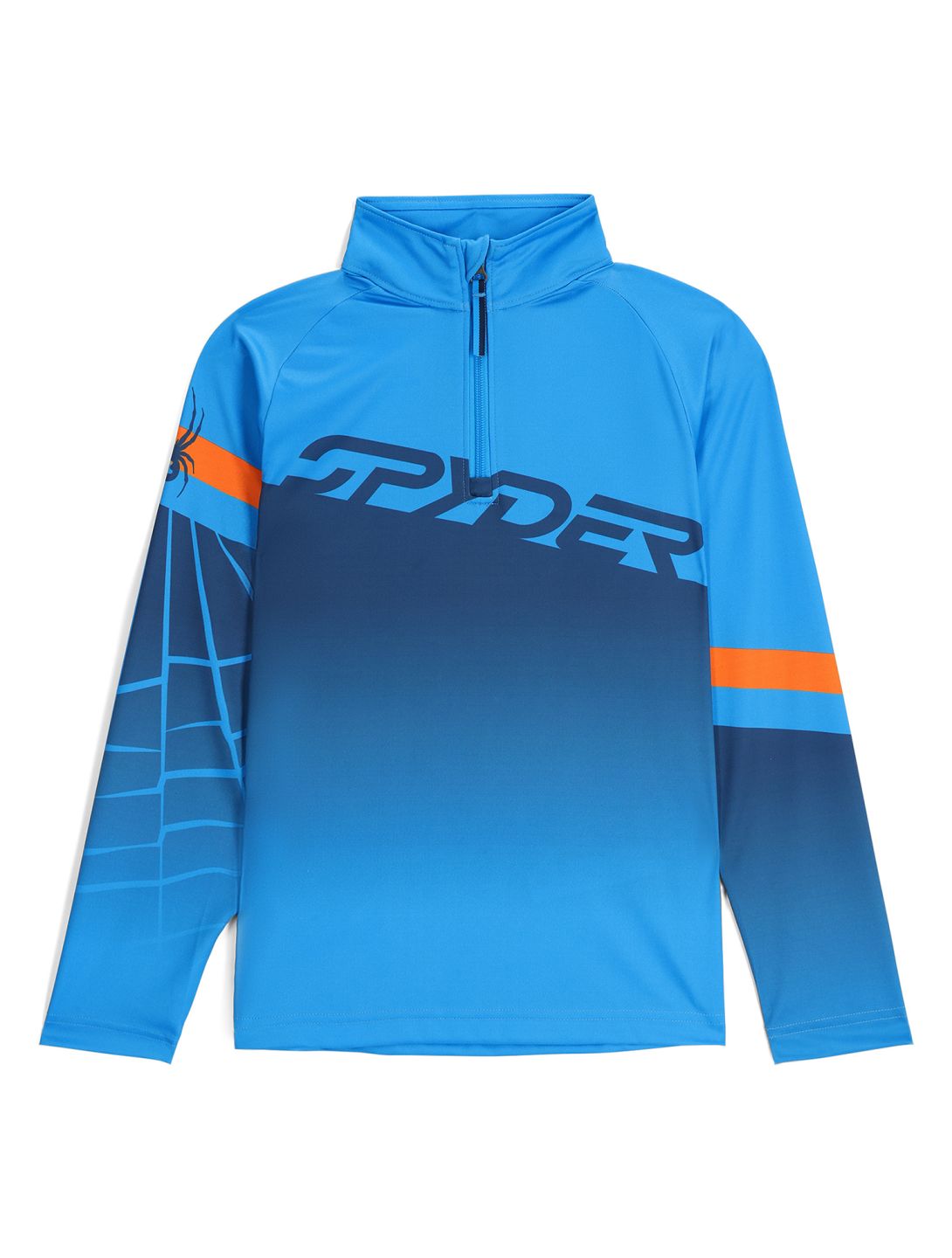 Spyder, Incline 1/2 Zip bluza dzieci Aether Blue niebieski 