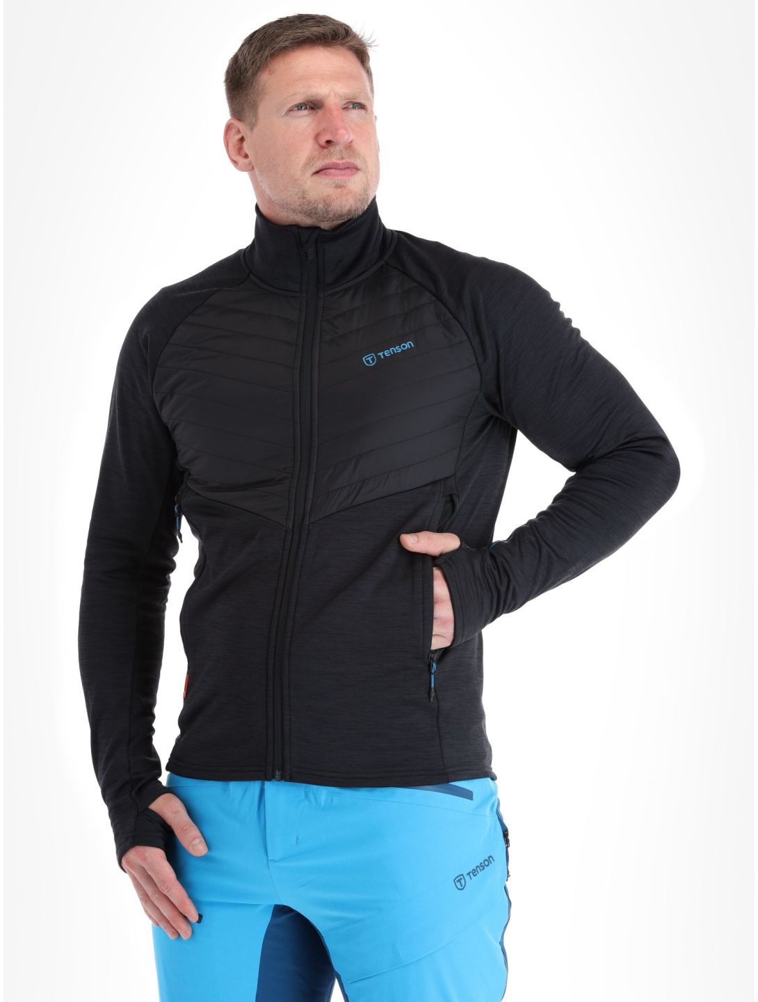 Tenson, Touring Midlayer bluza mężczyźni Anthracite szary 