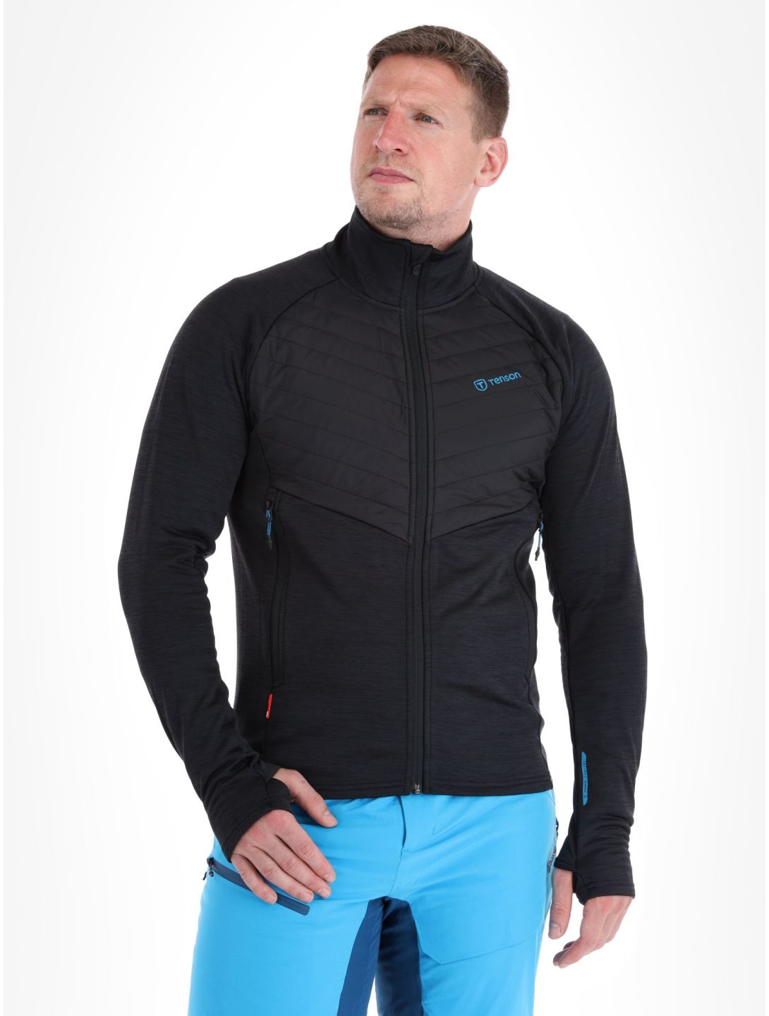 Tenson, Touring Midlayer bluza mężczyźni Anthracite szary 