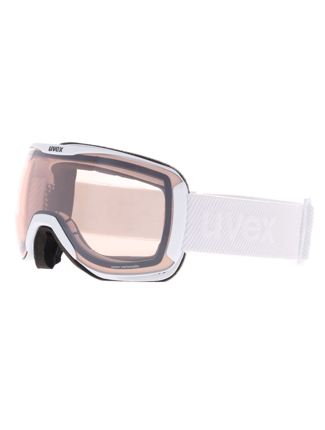 Uvex, Downhill 2100 V S1-3 gogle unisex White Matt / Mirror Silver biały 