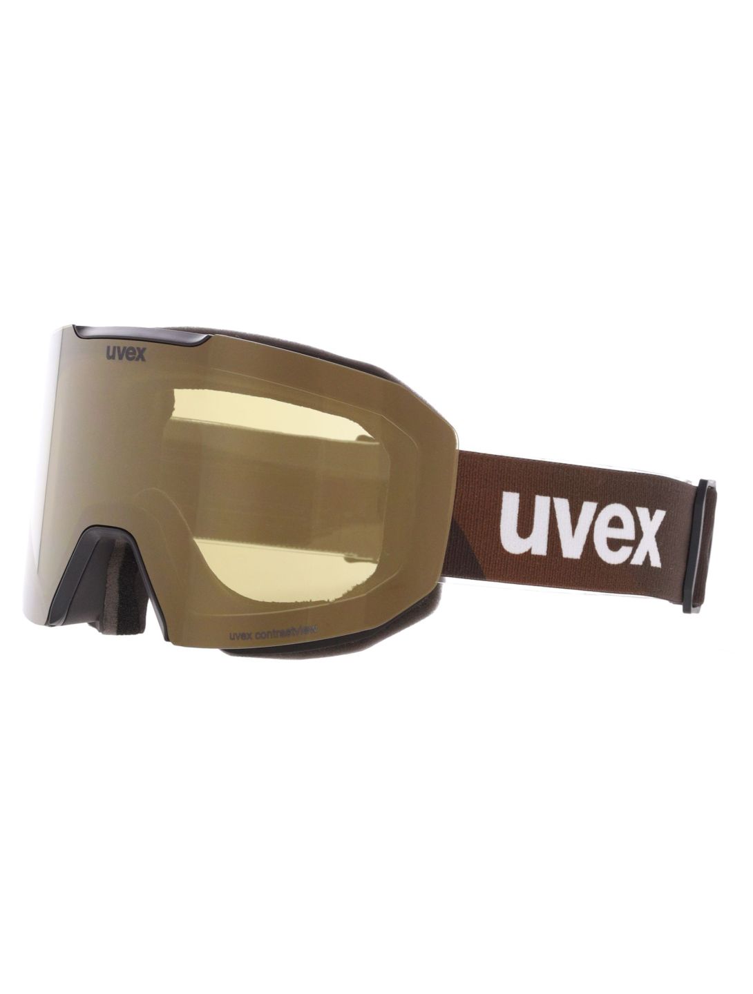 Uvex, Evidnt Attract Cv Dl/fm gogle unisex Black Matt / Mirror Copper brązowy, czarny 