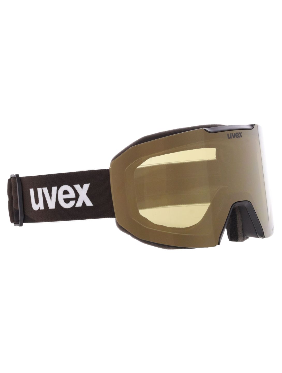 Uvex, Evidnt Attract Cv Dl/fm gogle unisex Black Matt / Mirror Copper brązowy, czarny 