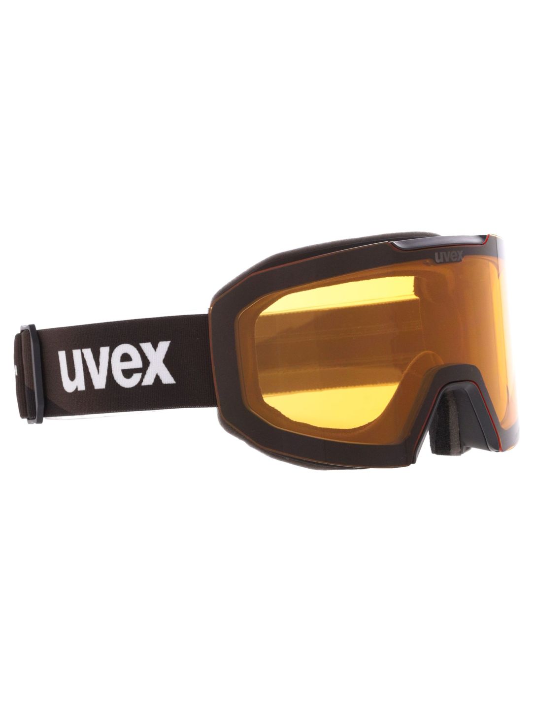 Uvex, Evidnt Attract Cv Dl/fm gogle unisex Black Matt / Mirror Copper brązowy, czarny 