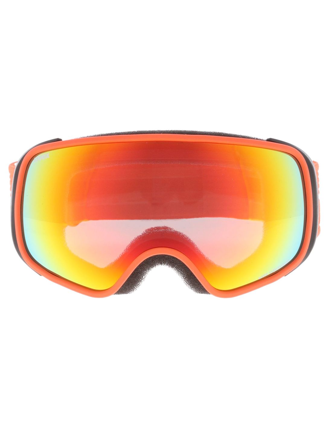 Uvex, Scribble Fm Sphere gogle unisex Fierce Red / Rainbow Clear czerwony, multicolor 